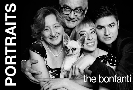 the bonfanti. family portrait.