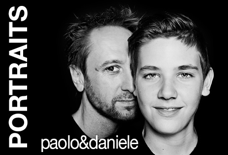 Paolo & Daniele / a father&son portrait